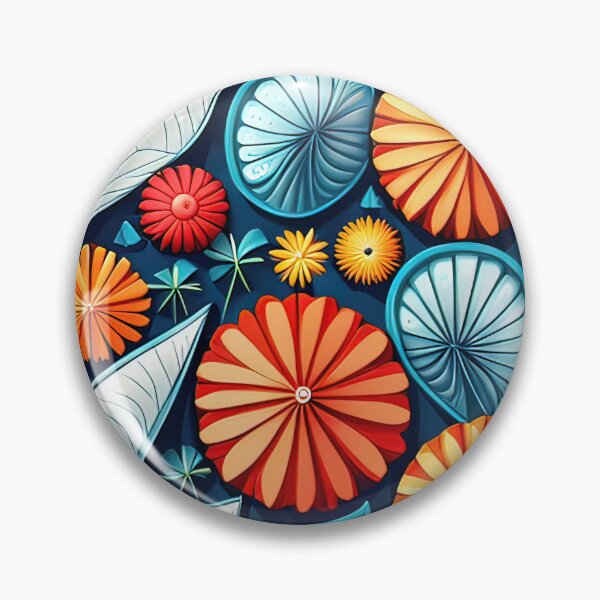 Item preview, Crafted with Love: Top-rated 3D Kirigami Flower Sculptures Seamless Vector Flowers Pattern - Premium Design designed and sold by Jisoo Flowers.