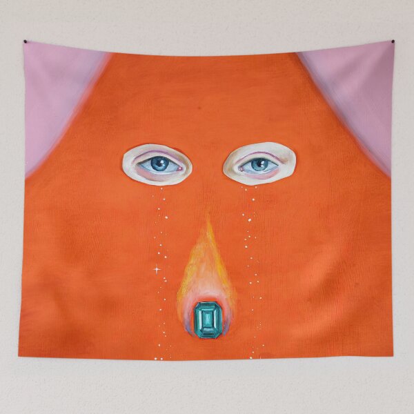 Item preview, Red Face And Diamond designed and sold by DarisBarker.