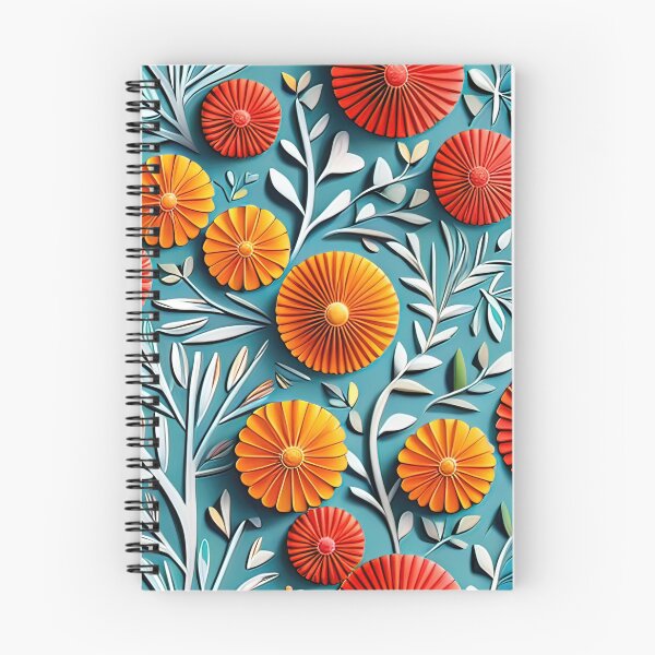 Item preview, Immerse in the World of 3D Kirigami: Captivating Flower Art Seamless Vector Flowers Pattern - Premium Design designed and sold by Jisoo Flowers.