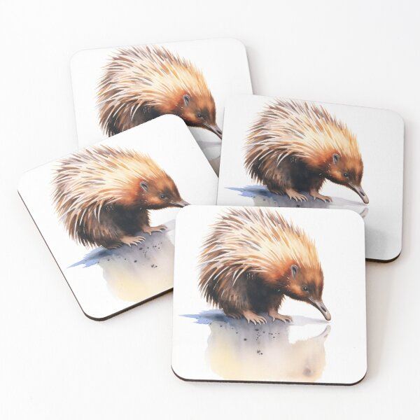 Item preview, Echidna, Watercolour art designed and sold by DigitalDugong.