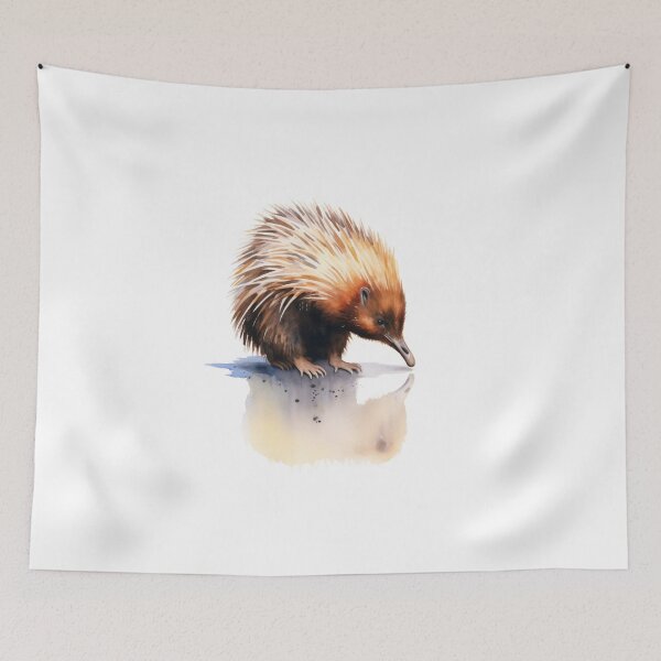 Item preview, Echidna, Watercolour art designed and sold by DigitalDugong.