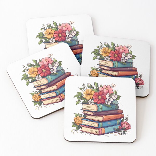 Artikelvorschau, Bücher mit Blumen entworfen und verkauft von Mr Raed.