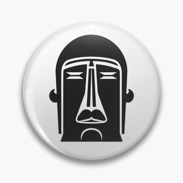 Item preview, Moai Stone Heads Sticker designed and sold by MinimalAesthet.