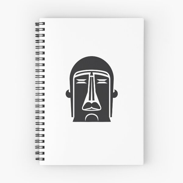 Item preview, Moai Stone Heads Sticker designed and sold by MinimalAesthet.