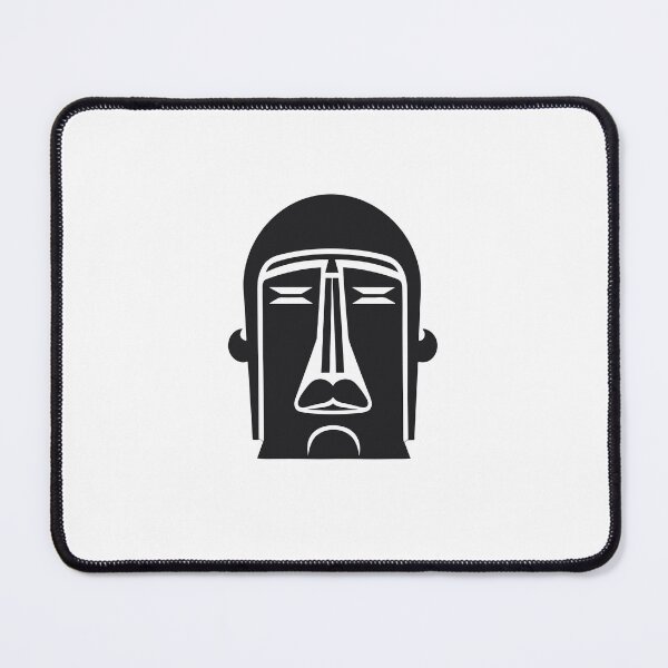 Item preview, Moai Stone Heads Sticker designed and sold by MinimalAesthet.