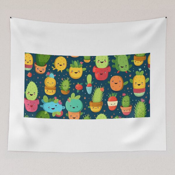 Item preview, Cute Cartoon Cactus Art  designed and sold by redstar19.