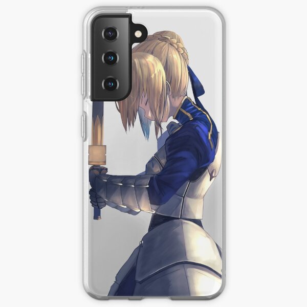 Saber Fate Stay night Samsung Galaxy Soft Case