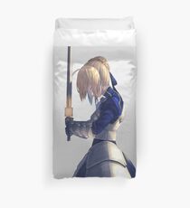 Saber Fate Stay night Duvet Cover