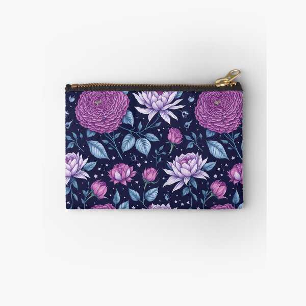 Item preview, Lotus flower and roses pattern designed and sold by Shaymalily.