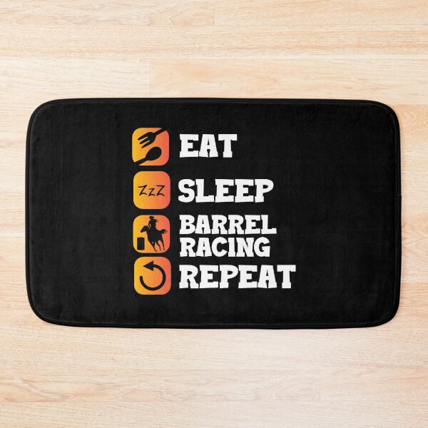 Item preview, Eat Sleep Repeat Barrel Racing Western Riding  designed and sold by Pubi.