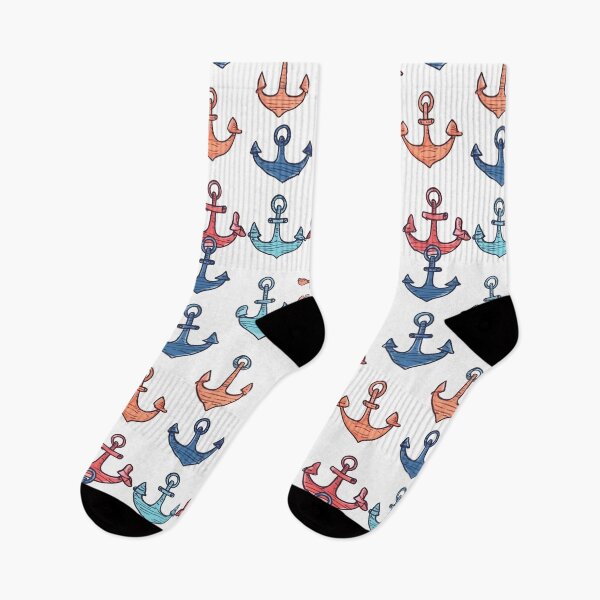 Item preview, Sailor Boat Anchors Pattern designed and sold by victorsuarez.