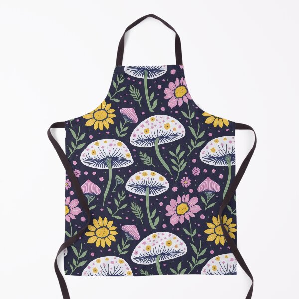 Item preview, Mushrooms and flowers pattern designed and sold by Shaymalily.