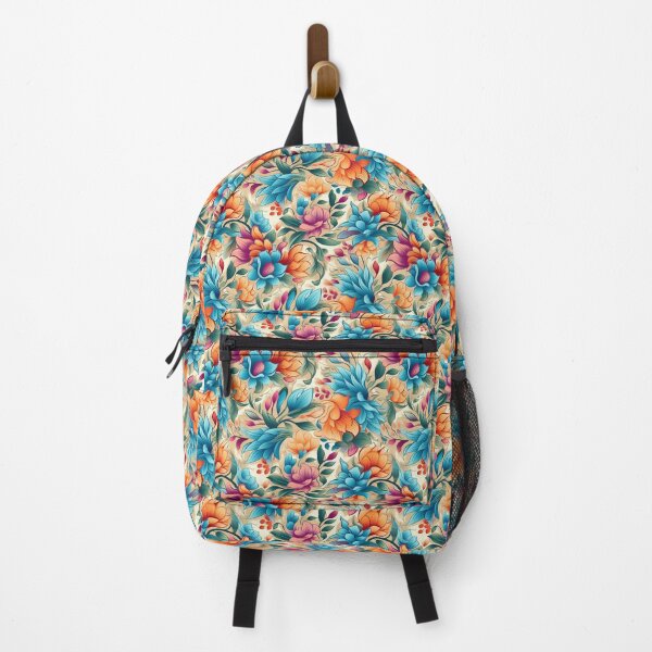 Item preview, Kaleidoscopic Flowers: Explosion of Color in Brush Strokes designed and sold by Gaquivi.