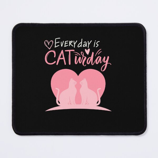 Item preview, Everyday Is Caturday Cute Cat Mom Gifts For Mom and Dad Cat Lovers Gift designed and sold by Norstyle.