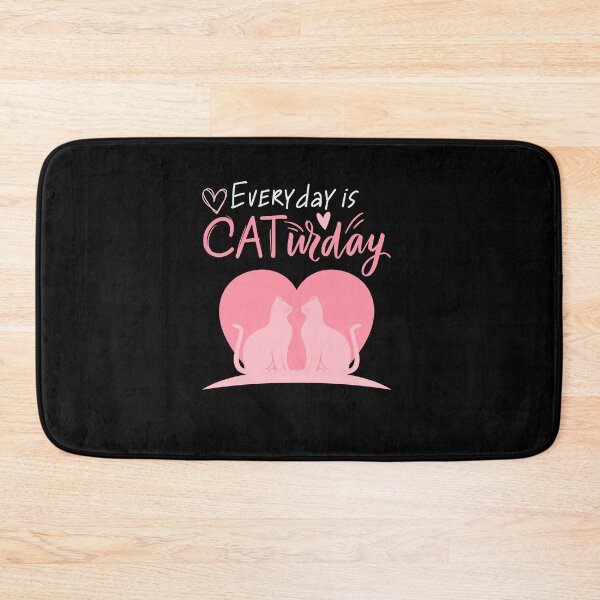 Item preview, Everyday Is Caturday Cute Cat Mom Gifts For Mom and Dad Cat Lovers Gift designed and sold by Norstyle.