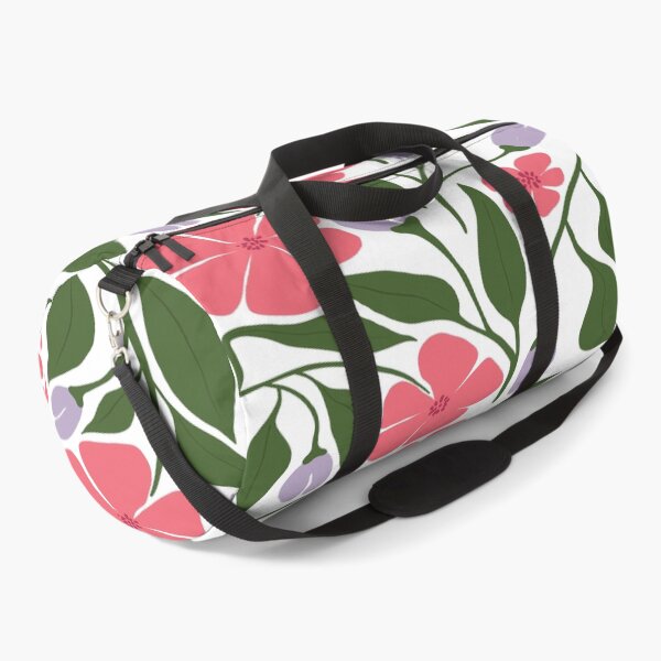 Item preview, Spring Floral Pink and Purple Pattern, Flowers Modern Print Art Display Poster Wall Art, Mug Pillow Shirt Design designed and sold by Ekkswai.