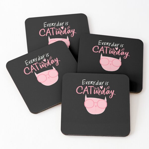 Item preview,  Everyday Is Caturday Cute Cat Mom Gifts For Mom and Dad Cat Lovers designed and sold by Norstyle.