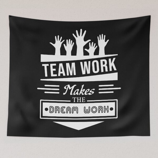 Item preview, Copy of team work makes the dream work designed and sold by BandiRock.