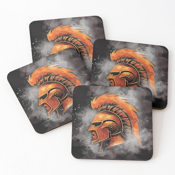 Item preview, Trojan mascot (orange & black) designed and sold by AWSai-4.