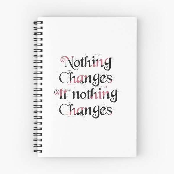 Item preview, Nothing changes if nothing changes designed and sold by DiyaNikki.