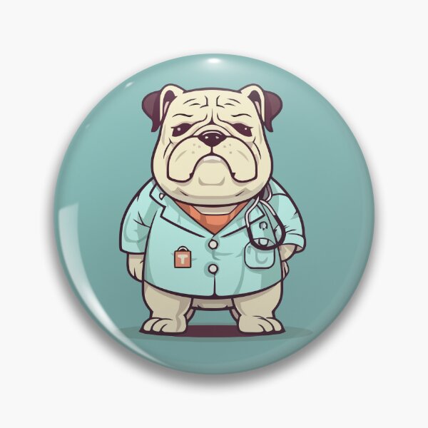 Item preview, Cute Doctor Bulldog designed and sold by Amir Faysal.