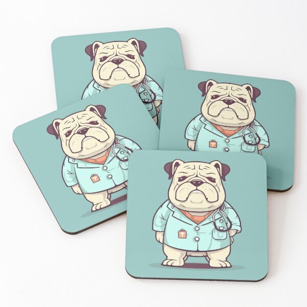 Item preview, Cute Doctor Bulldog designed and sold by Amir Faysal.
