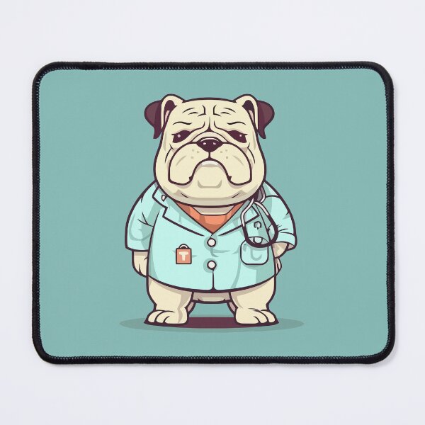 Item preview, Cute Doctor Bulldog designed and sold by Amir Faysal.