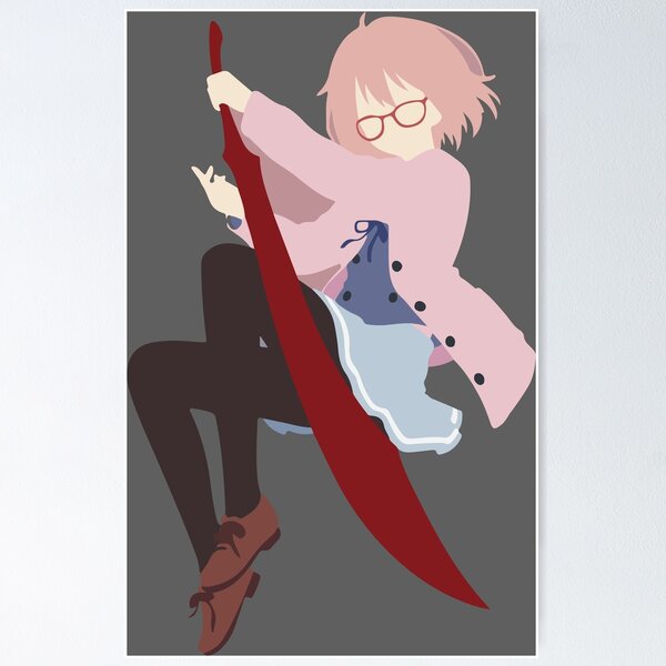 Beyond The Boundary Kyoukai No Kanata Novel Poster