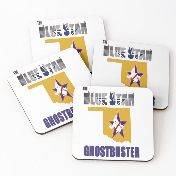 Item preview, blue star ghostbuster state logo designed and sold by BSGHOSTBUSTER.