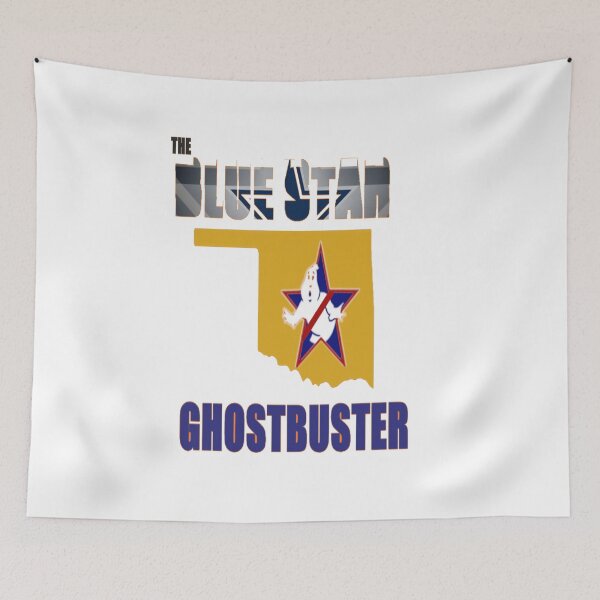 Item preview, blue star ghostbuster state logo designed and sold by BSGHOSTBUSTER.