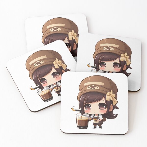 Item preview, Adorable Beans Chibi Barista Squad designed and sold by Permana96.