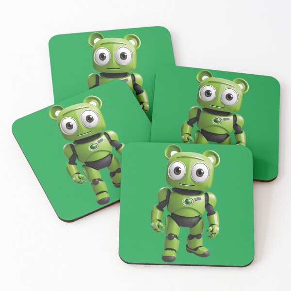 Item preview, Friendly Green Robot - Fun design for t-shirts and more designed and sold by Mementium.