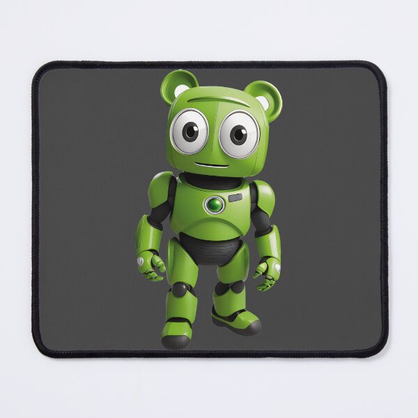 Item preview, Friendly Green Robot - Fun design for t-shirts and more designed and sold by Mementium.