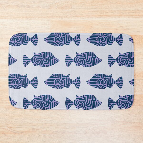 Item preview, Patterned Trigger Fish, repeated designed and sold by lurepeating.