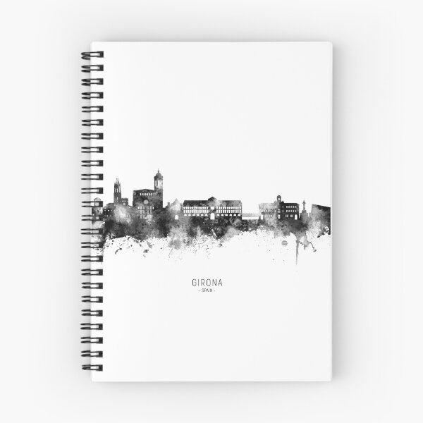 Item preview, Girona Spain Skyline designed and sold by ArtPrints.