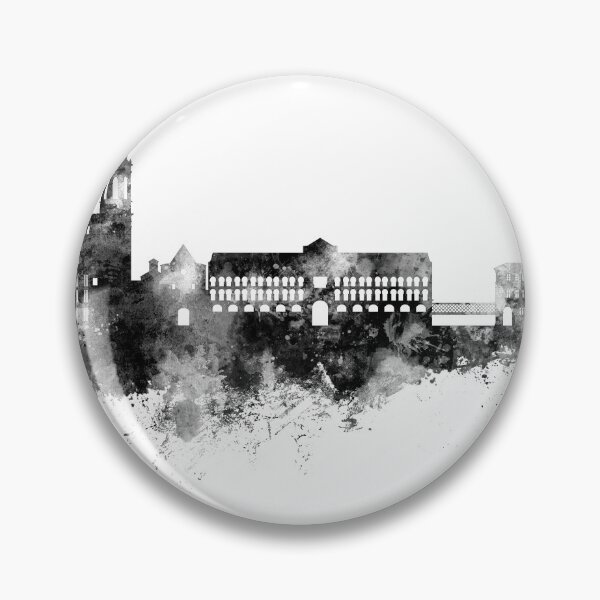 Item preview, Girona Spain Skyline designed and sold by ArtPrints.