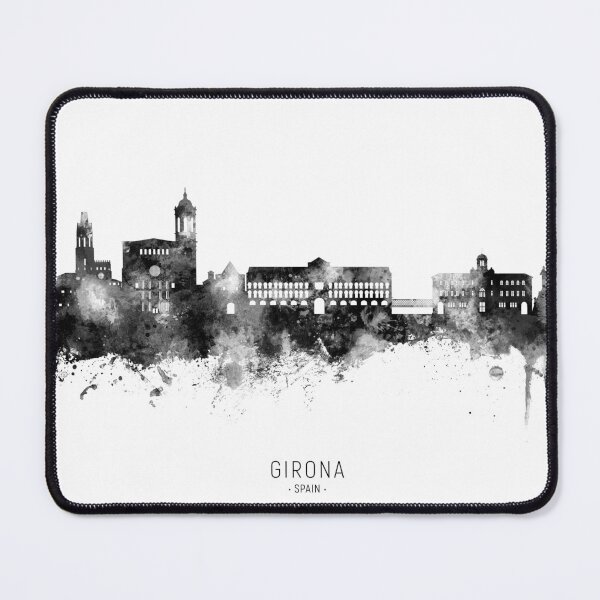 Item preview, Girona Spain Skyline designed and sold by ArtPrints.