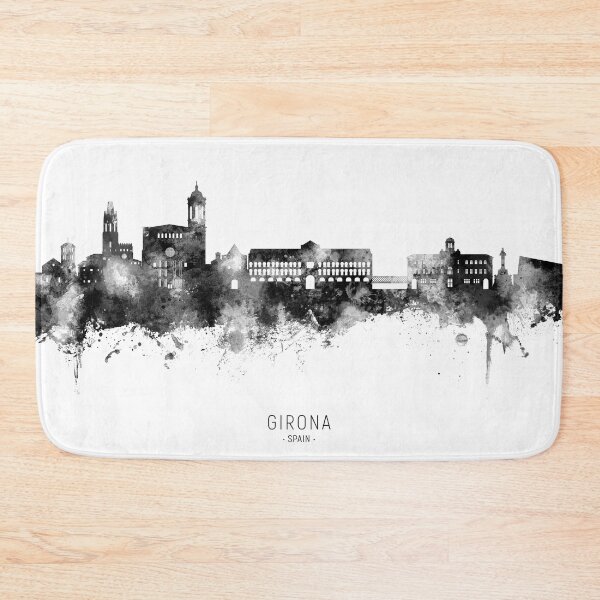 Item preview, Girona Spain Skyline designed and sold by ArtPrints.