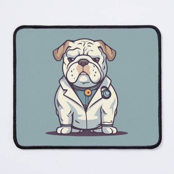 Item preview, Cute Doctor Bulldog designed and sold by Amir Faysal.