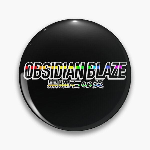 Item preview, Obsidian Blaze Pride Logo designed and sold by Captaintaco2345.
