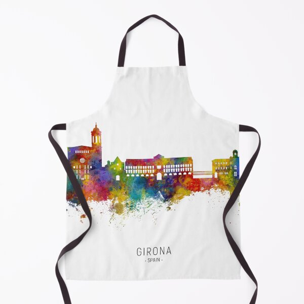 Item preview, Girona Spain Skyline designed and sold by ArtPrints.