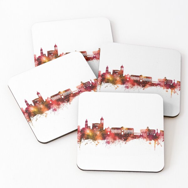 Item preview, Girona Spain Skyline designed and sold by ArtPrints.