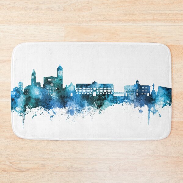 Item preview, Girona Spain Skyline designed and sold by ArtPrints.