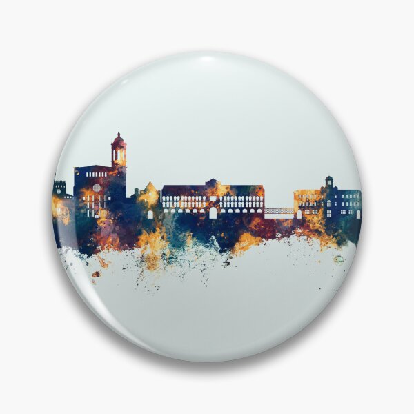 Item preview, Girona Spain Skyline designed and sold by ArtPrints.