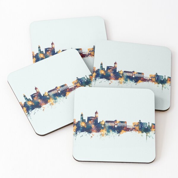 Item preview, Girona Spain Skyline designed and sold by ArtPrints.