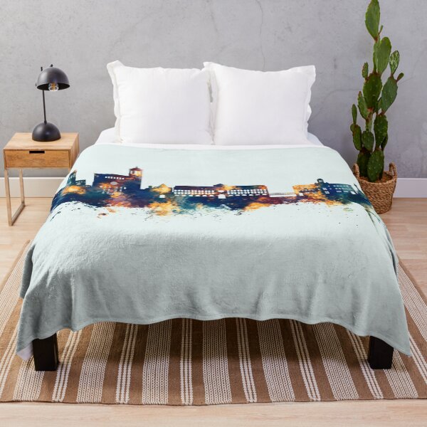 Item preview, Girona Spain Skyline designed and sold by ArtPrints.