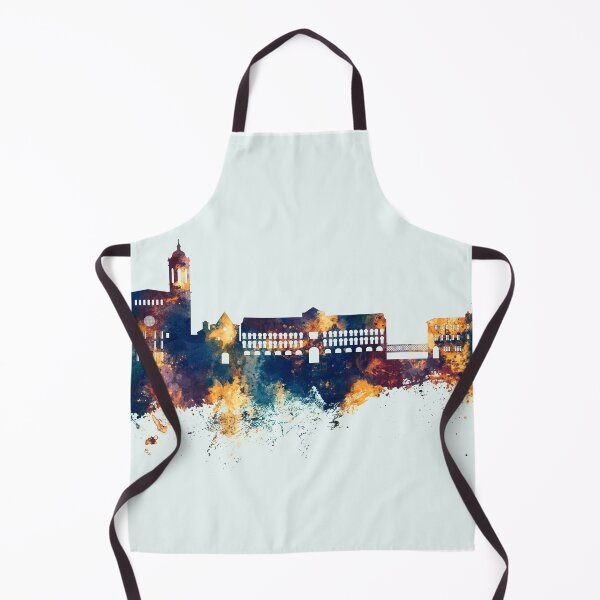 Item preview, Girona Spain Skyline designed and sold by ArtPrints.