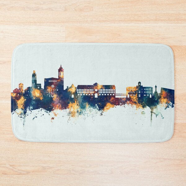 Item preview, Girona Spain Skyline designed and sold by ArtPrints.