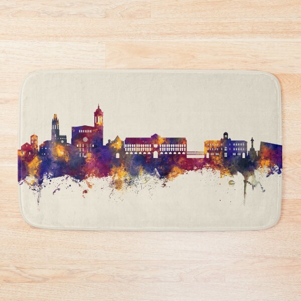 Item preview, Girona Spain Skyline designed and sold by ArtPrints.