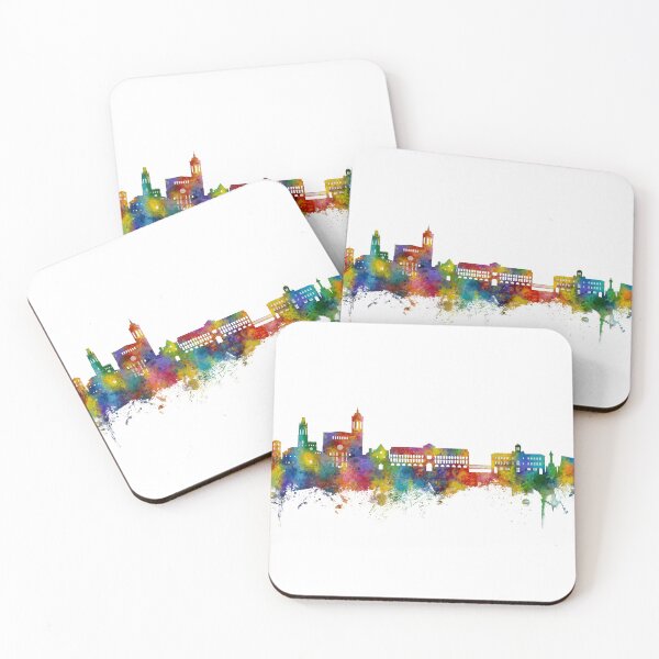 Item preview, Girona Spain Skyline designed and sold by ArtPrints.